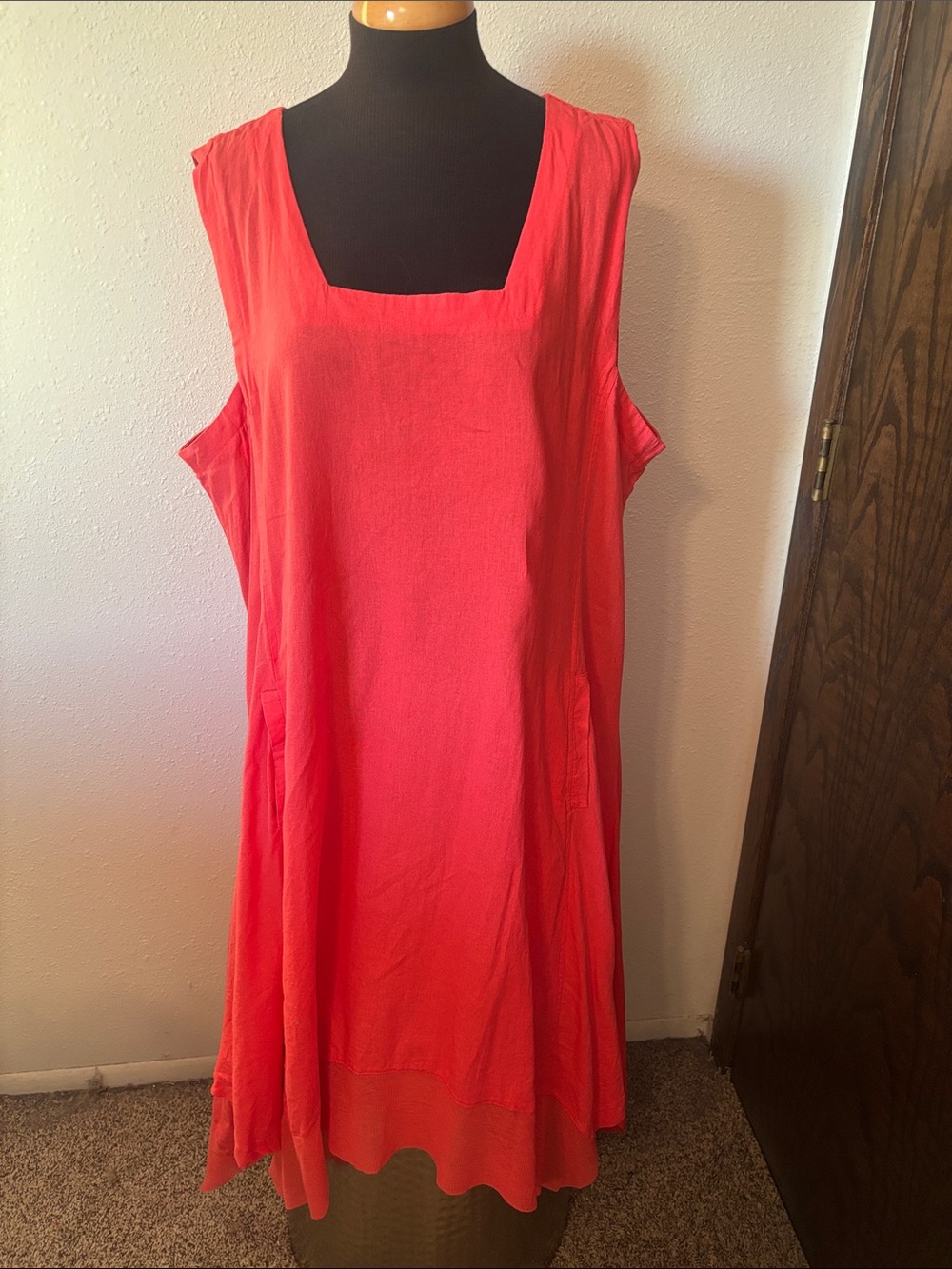 Cynthia Rowley Linen Blend Pullover Dress size 3X